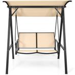 2dekans | Coast Tuinschommel Met Luifel - 2-Zits - Metalen, Ophalen of Verzenden, Zo goed als nieuw