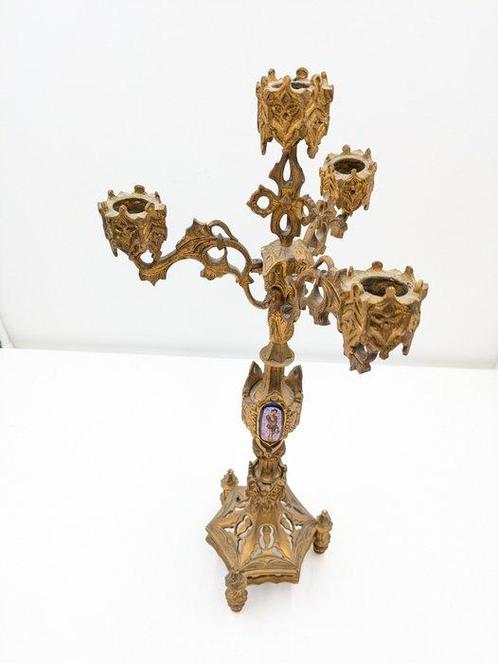 Kandelaber - Verguld brons, Antiek en Kunst, Antiek | Overige Antiek