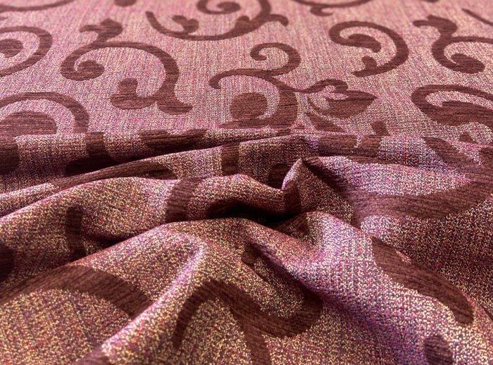 Prachtige stof bewerkt met damasquiné in fluweel, met, Antiek en Kunst, Antiek | Kleden en Textiel