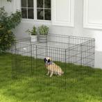 TRUUSK Puppyren 76 Cm Hoog, 8-delig Puppyren Met Slot, DIY V, Verzenden, Nieuw