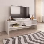 vidaXL Tv-meubel 120x40x40 cm bewerkt hout wit, Huis en Inrichting, Kasten | Televisiemeubels, Nieuw, Verzenden