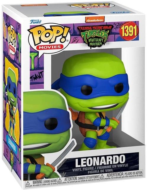 Funko Pop! - Teenage Mutant Ninja Turtles Leonardo #1391 |, Verzamelen, Poppetjes en Figuurtjes, Nieuw, Verzenden