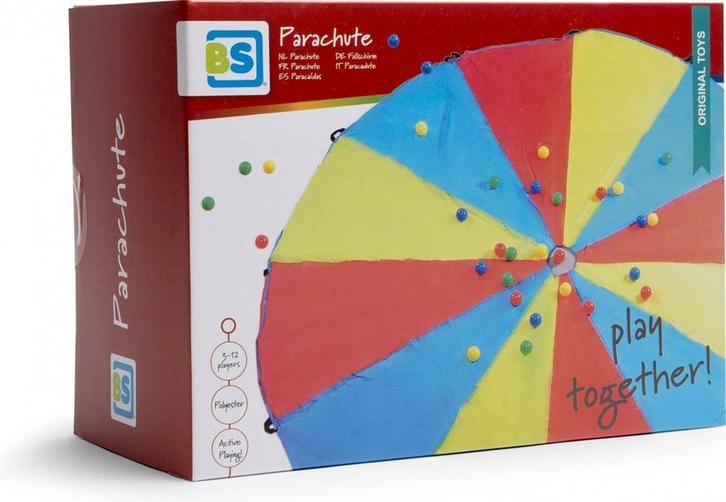 Buiten Parachute | BS - Buitenspeelgoed, Kinderen en Baby's, Speelgoed | Buiten | Actiespeelgoed, Nieuw, Verzenden