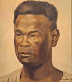 Frans Luyckx. (1923 – 1997) - Portret van een man, Antiek en Kunst, Kunst | Schilderijen | Klassiek