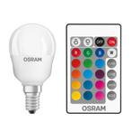 Osram LED kogellamp E14 4.9W 470lm RGBW incl. afstandsbed..., Huis en Inrichting, Lampen | Overige, Nieuw, Ophalen of Verzenden