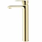 REA Hoog model wastafelkraan - glans goud - luxe design -..., Ophalen of Verzenden, Nieuw