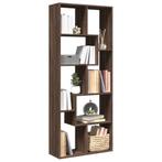 vidaXL Kamerscherm / boekenkast 67x25x161,5 cm hout bruin, Verzenden, Nieuw, Overige houtsoorten