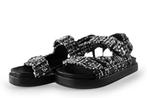 Sacha Sandalen in maat 38 Zwart | 10% extra korting, Kleding | Dames, Schoenen, Verzenden, Zwart, Sandalen of Muiltjes, Zo goed als nieuw