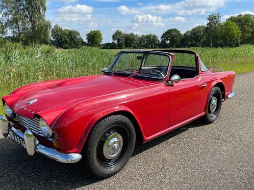 Triumph - TR4 Roadster | Surrey top - 1964, Auto's, Oldtimers
