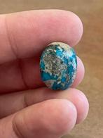 Turquoise Echte parel! Topkleur Neishabour turquoise 24,5, Verzamelen, Mineralen en Fossielen