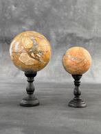 Geen minimumprijs - Prachtig paar gele Maligano Jasper