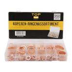 Assortiment koperen ringen 350 delig, Verzenden, Nieuw