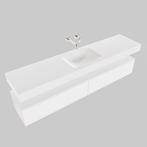 Badkamermeubel AQS Ibiza 200 cm Twee Soft-Close Lades Solid, Ophalen of Verzenden, Nieuw