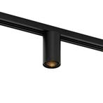 Moderne spot zwart voor railsysteem 1-fase GU10 50mm -, Nieuw, Metaal of Aluminium, Modern