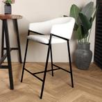 Elza barkruk boucle ivoor 65 cm, Ophalen of Verzenden, Nieuw