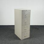 Grijze Dossierkast Met 4 Laden | 134 x 47 x 71 cm, Ophalen of Verzenden, Gebruikt