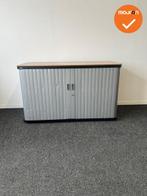 Gispen octa Roldeurkast B-Keuze - 74x120x45cm - Wit met z..., Werkplek, Ophalen of Verzenden, Gebruikt, Kast