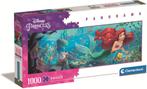 Disney - De Kleine Zeermeermin Panorama Puzzel (1000, Hobby en Vrije tijd, Denksport en Puzzels, Verzenden, Nieuw