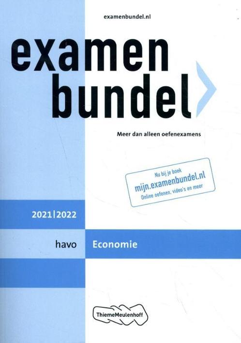 Examenbundel havo Economie 20212022 9789006491500, Boeken, Studieboeken en Cursussen, Zo goed als nieuw, Verzenden