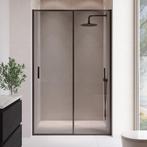 Douchewand Calgary 100 x 190 cm Zwart – Getint 8 mm, Doe-het-zelf en Verbouw, Sanitair, Verzenden, Nieuw, Douche