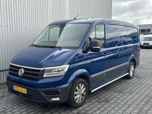 Volkswagen Crafter 30 2.0 TDI L3H2*A/C*ACC*3000KG*HAAK*CAM*N, Auto's, Bestelauto's, Lease, Zwart, Automaat, Overige kleuren, Financial lease