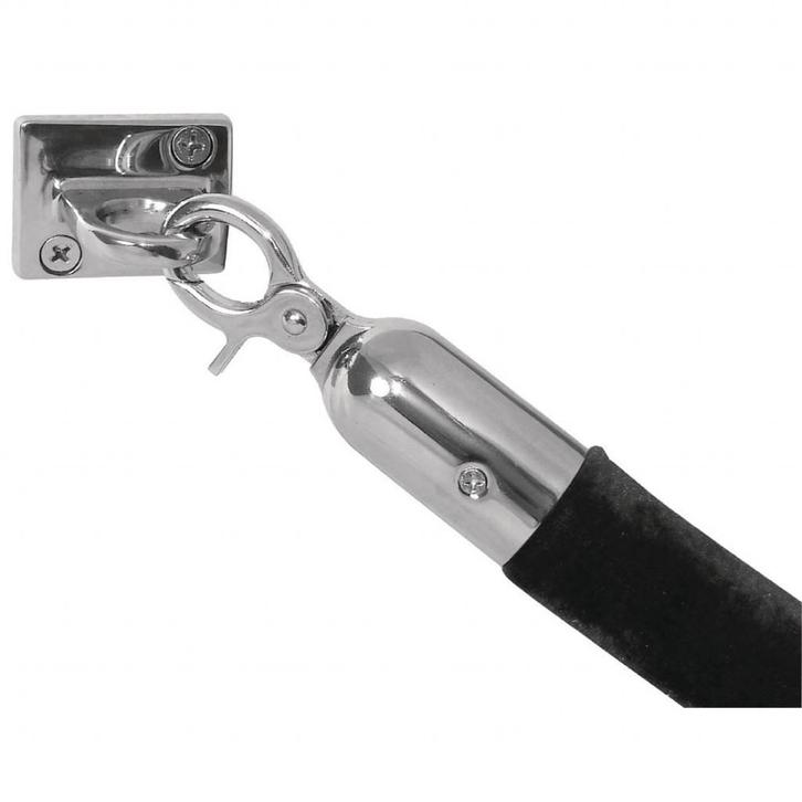 Muurhaak voor Markeringskoord | Chroom, Zakelijke goederen, Horeca | Keukenapparatuur, Verzenden