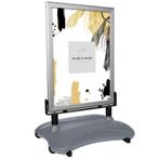 Stoepbord DutchPro Zilver B1, Nieuw in verpakking