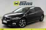 Vw Polo 1.0 TSI R-line LED ACC Carpl Navi PDC Clima., Auto's, Zwart, Handgeschakeld, Nieuw, Polo