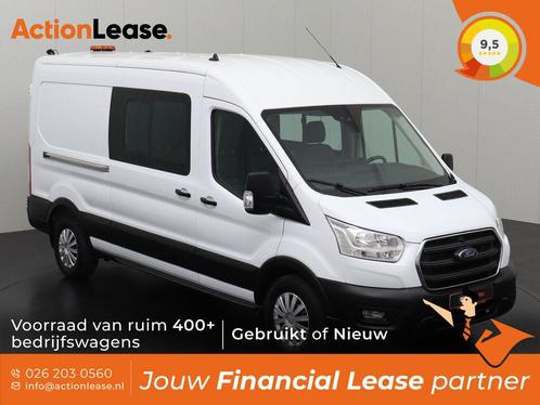 Ford Transit L3 H2 2020 €284 per maand, Auto's, Bestelauto's, Dealer onderhouden, Lease, Zwart, Handgeschakeld, Financial lease