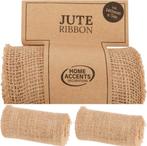 2 Rollen jute van 14 cm breed en 5 meter lang, Hobby en Vrije tijd, Verzenden, Nieuw, Materiaal