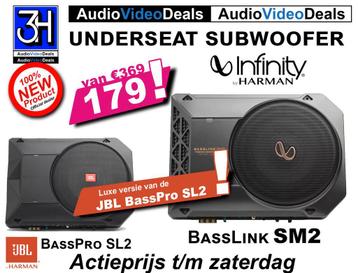 JBL BassPro SL2 underseat subwoofer van Infinity NU €179! beschikbaar voor biedingen