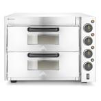 Hendi Pizza Oven 2-Kamers Compact, Hobby en Vrije tijd, Verzenden, Nieuw