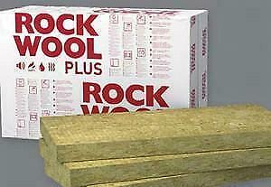 Rockwool - STEENWOL - Rockmin Plus - GEHEEL NEDERLAND -, Doe-het-zelf en Verbouw, Isolatie en Afdichting, Nieuw, 15 m² of meer