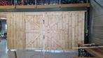 Maatwerk Loftdeur / schuifdeur steigerhout, douglas, eiken, Doe-het-zelf en Verbouw, Nieuw, Schuifdeur, 100 tot 120 cm, Hout