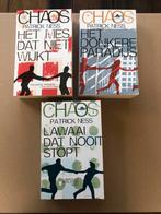 Young Adult - Fantasy - Patrick Ness Chaos Trilogie Compleet, Boeken, Ophalen of Verzenden, Zo goed als nieuw
