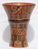 Tiahuanaco Keramiek Ceremoniële kero - 15 cm