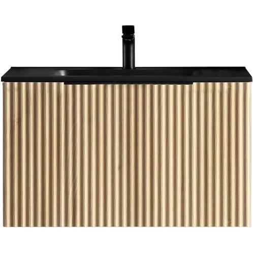 Xellanz Ribella Onderkast Met 1 Lade - 80x45.2cm - Naturel, Huis en Inrichting, Badkamer | Badkamermeubels, Nieuw, Ophalen of Verzenden