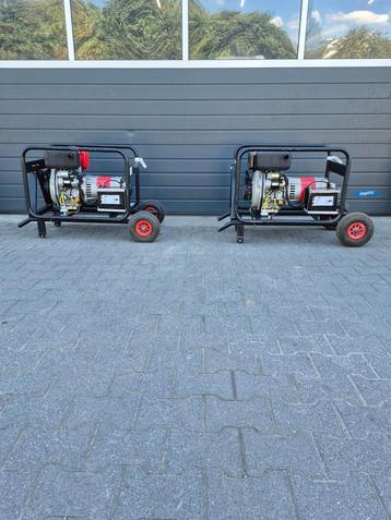 2 stuks Sincro EP295L Aggregaten 4.2kva beschikbaar voor biedingen