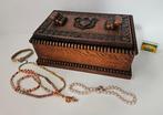 Zeldzame - Sieradendoos - Hout, Antiek en Kunst, Curiosa en Brocante