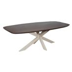 Eettafel Madison Walnut | 280 cm | Deens Ovaal | Poot Sand, Huis en Inrichting, Tafels | Eettafels, Ophalen of Verzenden, Nieuw