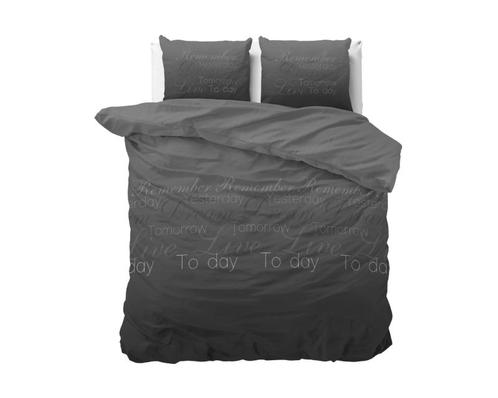 Sleeptime Elegance Live Today Antraciet, Huis en Inrichting, Slaapkamer | Beddengoed