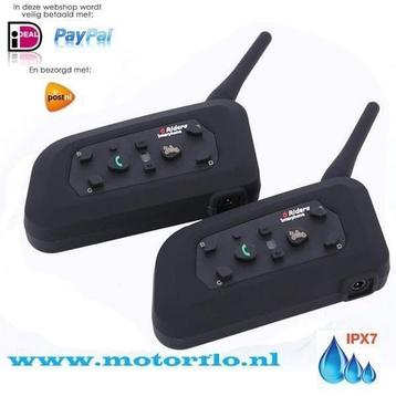 Motor intercom bluetooth interphone headset navigatie/bellen beschikbaar voor biedingen