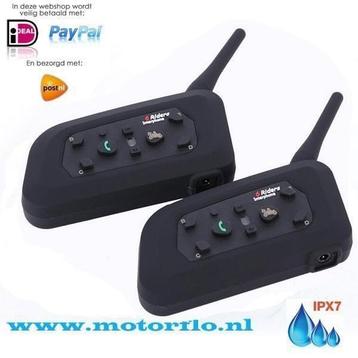 Motor intercom bluetooth interphone headset navigatie/bellen