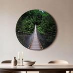 Forest Crossing – Muurcirkel - ø 80 cm +Ophangset, Huis en Inrichting, Verzenden, Nieuw, Print