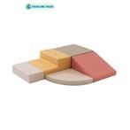 Foam blokken set| 5 stuks | Pastel  pink (speelblokken), Kinderen en Baby's, Ophalen of Verzenden, Nieuw