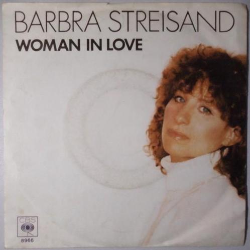 Barbra Streisand - Woman in love - Single, Cd's en Dvd's, Vinyl Singles, Single, Gebruikt, 7 inch, Pop