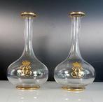 Karaf (2) - Kristal, Antiek en Kunst, Antiek | Glas en Kristal