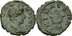 196-217 Caracalla Nicaea Bithynien Bronze Altar Girlanden..., Verzenden