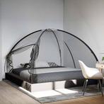 Klamboe met deuren Mongolia 220 gaas 200x200x135 cm zwart, Huis en Inrichting, Verzenden, Nieuw