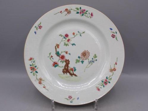 Bord (2) - Chrysanthemum and blossom - Porselein, Antiek en Kunst, Antiek | Overige Antiek